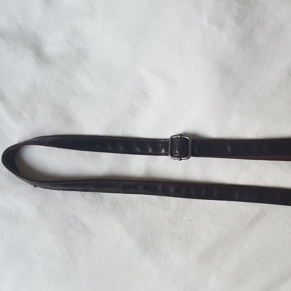 David Jones Brown Textured Leather Purse - Picture 6 of 6